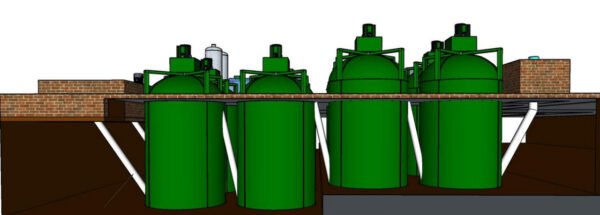 Civil Work 60 m3 Biogas (2)