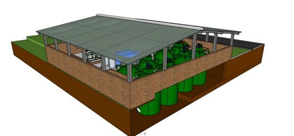 Civil Work 60 m3 Biogas (2)