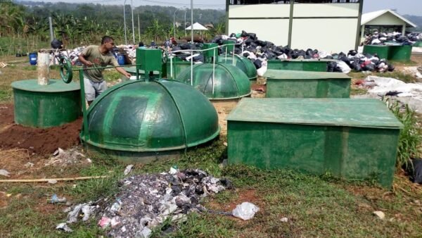 Instalasi Shelter Biodigester 9000 L (2)