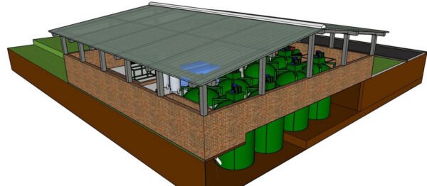 Konstruksi 8 unit Digester BD 10 m3 (3)