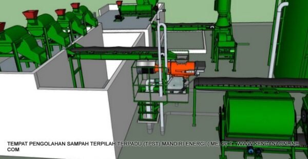 Tempat Pengolahan Sampah TPST ME 20 T (2)