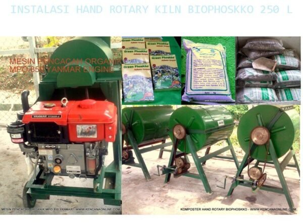 Instalasi Hand Rotary HRE 500 L