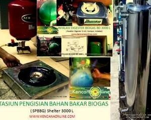 Instalasi Shelter Bio Elektrik BD 3000L